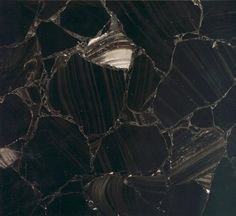 an abstract black and white marble pattern