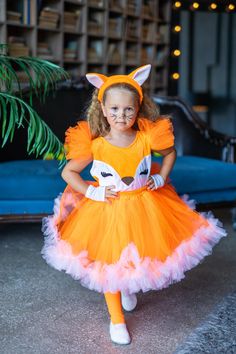 Get your little one ready for Halloween or fun dress-up days with this adorable Girls Fox Costume! Perfect for toddlers and young children, this cute animal costume includes a fluffy fox dress and matching fox ears headband, making it a fun and comfortable outfit for any occasion. Whether it's for a school play, a costume party, or imaginative play at home, this fox outfit will inspire creativity and joy. Animal Costumes For Kids, Fox Dress, Fox Costume, Fox Ears, School Play, Dress Up Day, Cute Fox, Comfortable Outfits, Kids Costumes