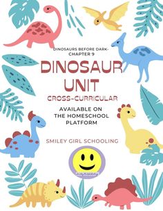 the dinosaur unit cross - curior is available on the homeschool platform