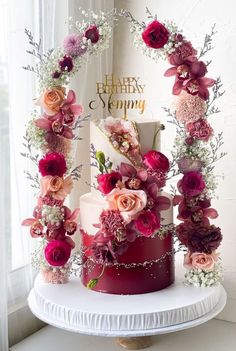 🎂🍰🎂15+Delicious and Cute Birthday Cake Ideas You Can Copy🎂🍰🎂 Mom Bday Party Ideas, Cute Cakes For Moms Birthday, Floral Design Cakes, Birthday Cake For New Mom, 70 Cake Birthday, Happy Birthday Mom Cake Ideas, Happy Birthday Mommy Cake, Cake Ideas For Moms Birthday, Mom Cake Birthday