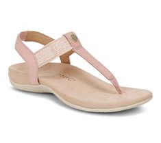 These slip-on T-strap sandals are good to your feet and stylish enough to take you from day to night without missing a beat. From Vionic®. Adjustable T-strap Sandals With Ortholite Insole, Summer T-strap Sandals With Arch Support, Summer T-strap Slingback Sandals With Arch Support, Spring T-strap Sandals With Arch Support, Adjustable T-strap Sandals With Arch Support, T Strap Sandals, Day To Night, To Night, T Strap