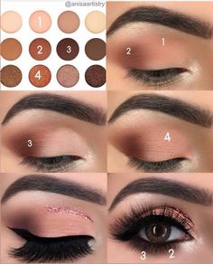 Makeup Terrific 💋 on Instagram: “YAY or NAY for this look? 😍 . @makeup.terrific . . . . . . . . #pictorial #makeuppictorial #makeuplooks #amazingmakeup #lovelymakeup” Shadow Ideas, Make Up Designs, Makeup Pictorial, Makeup Tutorial Eyeshadow, Simple Eye Makeup, Makeup Step By Step