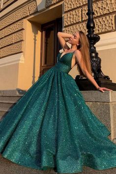 Limited offer! This awesome Shiny V Neck Dark Green Long Evening Dress, Sparkly Dark Green Formal Prom Dresses for $178.00.. #a #in #on # #blazer #glitter #sparkly #club #klein #happy Prom Dress Green, Green Ball Gown, Glitter Prom Dresses, Formal Dresses Graduation, Green Formal Dresses, Cheap Prom Dresses Long, Sequin Pattern, Hot Green, Green Tulle