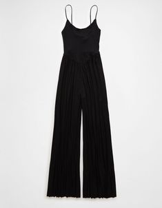 AE Soft & Sexy Jumpsuit Jumpsuit Skirt, Cool Stuff, Wide Leg Jumpsuit, Black Jumpsuit, The Cool, Soft Knits, Jumpsuit Dress, Women's Jeans, American Eagle Outfitters