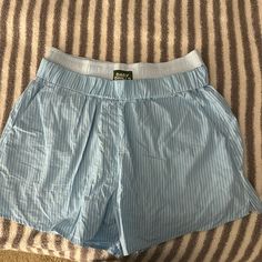 Nwot!! Sold Out Style! M/L Never Been Worn Love The Style Just Too Big Open To Trade For Xs/S Boxer Style Super In Right Now Daily Drills, Lace Jean Shorts, High Waisted Jean Shorts, Blue Jean Shorts, Sweat Shorts, Shorts Athletic, Drills, Athletic Shorts, Costume Ideas