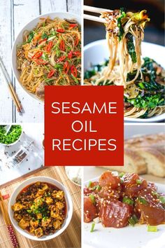 sesame oil recipes are the best way to use them