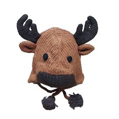 Your Child Will Stay Warm And Look Adorable In This 100% Wool Hat Featuring A Fun Reindeer Design In Brown. This Quality Made Hat Features A Soft No-Itch Fleece Lining, Ear Flaps, And Braided Ties For Security. Features: Wool Hat Winter/Cold Weather Made In Nepal Hand Wash Size: Unisex Kids One Size Condition: Nwot Item Lp785-A-2008-1of1 Playful Brown Winter Hat, Crochet Bear Hat, Mickey Mouse Ears Hat, Disney 50th Anniversary, Kids Winter Hats, Crochet Winter Hats, Pink Newborn, Felt Cowboy Hats