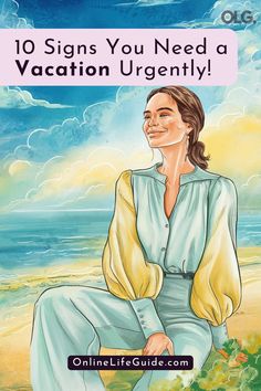 Feeling drained, stressed, or overwhelmed? It might be time for a break! This article reveals 10 clear signs that you urgently need a vacation, from burnout and irritability to trouble sleeping. Learn how to recognize the signals and prioritize your well-being. Personal Boundaries, Feeling Drained, Highly Sensitive People, Highly Sensitive Person, Sensitive People, Trouble Sleeping, Need A Vacation, Highly Sensitive