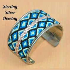 I'm Currently Running An Additional Sale. See Listing At The Top Of My Closet For Details. Store Closing! See 1st Listing For Details. Price Firm Unless Bundled! Reduced From $25! This Bracelet Is Brand New. It's Sterling Silver Plated With Blue, Silver, Black, Green & Off White Threading In An Aztec Print. It's Adjustable. This Is Handmade, So It's Not Perfect. Please Ask If You Have Any Questions. Look At The Pics Carefully. They're Part Of The Description. Handmade Blue Cuff Bracelet, Adjustable Blue Cuff Bracelet, Adjustable Blue Cuff Bracelet For Festivals, Blue Cuff Bracelet For Festivals, Blue Cuff Bracelets For Festivals, Blue Cuff Bracelet For Festival, Bohemian Blue Cuff Bracelet, Store Closing, Aztec Print