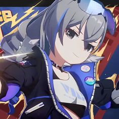 Silverwolf Icon, Silver Wolf Icon, Sigma Wolf, Stellaron Hunters, Honkai Starrail, Silver Wolf, Fav Characters, Honkai Impact, Star Rail