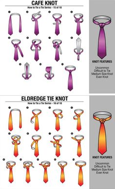 Different Types Of Ties, Cool Tie Knots, Tie Knots Men, Tie Knot Styles, Fancy Tie, Types Of Ties, Windsor Knot