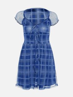 ⚡️Free Shipping 2022 Checked Swing Mini Dress Blue S under $39.00 in Dresses at AnotherChill.com Online. Style: Casual, Street. Color: Black/Blue. Fabric Content: Polyester, Spandex. Fit Type: Slim fit. Sleeve Length: Short Sleeve. Neckline: V Neck. Length: Above Knee. Design: Mesh Paneled Sleeves, Lace Up Detail. ✓2022 SUMMER OUTFITS. Check reviews and buy Checked Swing Mini Dress today. Mini Dress Blue, Costume Inspo, Girl Halloween, Mini Dresses Online, Dress Stores Online, Halloween Costumes For Girls, Halloween Girl, Lace Mini Dress, Floral Mini Dress