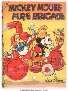 the mickey mouse fire brigade book cover