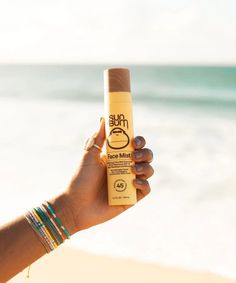 Our SPF 45 Sunscreen Face Mist is our daily go-to. Made to deliver sheer, lightweight protection from harmful UV rays. Trust The Bum® Broad Spectrum Protection, Water Resistant (40 Minutes), Sun Bum® Original Scent, Dermatologist Tested, Non-Comedogenic, Paraben Free, Gluten Free, Vegan, Hawaii Act 104 Reef Compliant, Oxybenzone & Octinoxate Free Ingredients Active Ingredients: Homosalate 15%, Octocrylene 7%, Octisalate 5%, Avobenzone 3% Inactive Ingredients: alcohol denat (67%), isoamyl cocoate Web Makeup, Sunscreen Mist, Sunscreen Face, Allure Beauty Box, Box Video, Spf Face, Allure Beauty, Best Sunscreens, Sun Bum