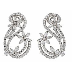 Luxury Marquise Cut Diamond Cluster Earrings, Marquise Diamond Cluster Earrings For Formal Occasions, Marquise Cut Diamond Cluster Earrings For Formal Events, Marquise Cut Diamond Cluster Earrings For Formal Occasions, Brilliant Cut Marquise Diamond Earrings For Formal Occasions, Formal Marquise Cut Diamond Cluster Earrings, Formal Marquise-cut Diamond Cluster Earrings, Marquise Brilliant Cut White Gold Bridal Earrings, White Gold Marquise Bridal Earrings With Brilliant Cut