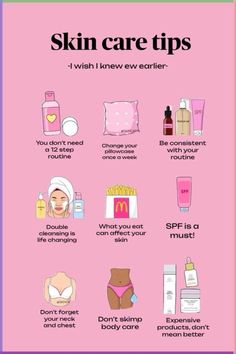 Unlock the secrets to healthier skin with these essential skincare tips I wish I'd discovered sooner. From daily habits to product recommendations, these tips will transform your skincare routine and help you achieve glowing, radiant skin. Don't wait—start nurturing your skin the right way today! #HealthierSkin #SkincareTips #BeautyRoutine #GlowUp #SkinCareEssentials How To Get Your Skin To Glow, Healthier Skin Tips, Good Body Care Products, Best Morning Skin Care Routine, Face Care Routine For Dry Sensitive Skin, How To Keep Skin Clear, Girly Tips Beauty Secrets, What Skincare Products Do I Need, Self Care Skin Care Routine