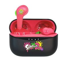 the pink and black case is filled with items for kids to use in their crafts