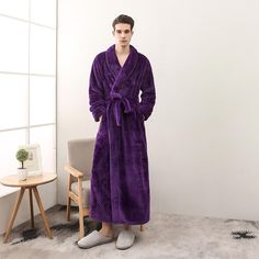 Stay cozy and comfortable with Ownkoti Puffy Fleece Pajama Long Bathrobe. Made of thick, skin-friendly fleece, it features 2 front pockets and comes in playful prints. Perfect for lounging or after a bath. Machine washable. Cozy Sleepwear With Pockets, Cozy Sleepwear With Pockets For Lounging, Winter Sleepwear With Pockets For Bedtime, Winter Sleepwear With Pockets For Loungewear, Cozy Long Sleeve Sleepwear With Pockets, Cozy Winter Robe Super Soft, Cozy Winter Robe, Super Soft, Cozy Super Soft Winter Robe, Cozy Robe For Loungewear