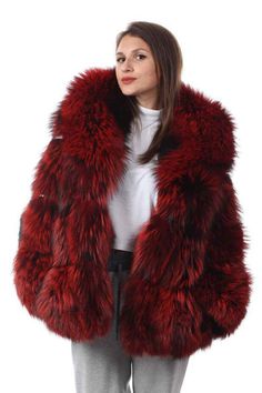 Store Categories Store Categories Women Fur Coat Fox Fur Coat Rex Rabbit Fur Coat Mink Fur Coat Raccoon Fur Coat Women Fur Vest Fox Fur Vest MInk Fur Vest Rex Rabbit Fur Vest Other Women's Real Red Fox Fur Hooded Coat Winter Natural Fur Overcoat Thick Jacket Product Description Description &Material: 100% real fox fur  &Size: Any size can be customized &Coat length: 70cm   Sleeve length: 60cm Any special size (add length, sleeve, collar &  hood, size) and.  Color can be  customized！！！ Any color Fur Coat Outfit Casual, Raccoon Fur Coat, Fur Coat Outfit, Fox Fur Vest, Rabbit Fur Coat, Fox Fur Jacket, Fur Hood Coat, Fluffy Coat, Coat Women Fashion