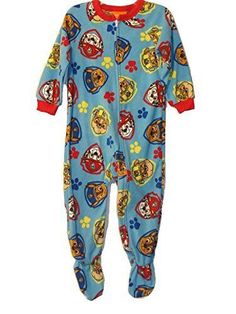 An ultra-soft, warm and cozy fleece pajama sleeper Featuring his favorite Paw Patrol characters! Red collar and cuff trim. Full front zipper Non-slip, textured foot soles.   Paypal Payments Accepted.   All purchases are mailed out within 2 business days of receipt of payment. Paw Patrol Characters, Red Collar, Fleece Pajamas, Blue’s Clues, Tag Sale, Baby & Toddler Clothing, Collar And Cuff, Paw Patrol, Toddler Gifts