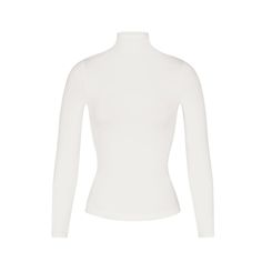 Cotton Jersey Long Sleeve Turtleneck Marble Size Medium *New With Tags Pet Free Smoke Free Home Color Marble Cotton Jersey Long Sleeve Turtleneck | Marble Medium Fitted White Turtleneck, Twilight Dr, Turtleneck White, Turtle Neck Shirt, Dream Outfits, Jersey Long Sleeve, White Long Sleeve Top, Turtleneck Shirt, White Turtleneck