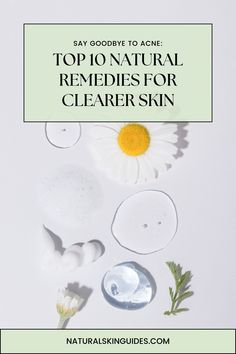 🔓 Unlock the secrets to acne-free, radiant skin with these top 10 natural remedies 🍃 Say no to expensive treatments and harmful chemicals, and embrace nature's power for a flawless complexion. Dive into the world of tea tree oil, aloe vera, and more! 😍💚 Acne Skincare, Diy Acne, Natural Acne Remedies, Clearer Skin, Acne Free