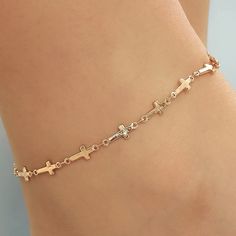 Simply Beautiful Gold Cross Bracelet. Made Of Stainless Steel Plated With Gold. “No Fade”. Brand New Boutique Item Without Tags. Elegant Cross Metal Bracelets, Metal Cross Bracelets, Elegant Metal Cross Bracelet, Elegant Cross-shaped Metal Bracelet, Gold Cross Bracelet, Steel Cross, Stainless Steel Plate, Cross Bracelet, Gold Cross