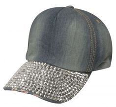 Denim Bling Cap