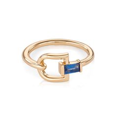 Modern Link sapphire Ring – S/H KOH Jewelry Modern Design, Jewellery Photography Inspiration, Ring My Bell, Multicolor Jewelry, Jewerly Designs, Gold Models, Finger Rings, Gold Stone, Jewelry Photography