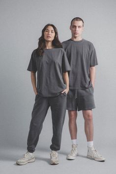 Meet our best-seller — The Oversized Core Tee. Inspired by your favorite vintage t-shirt, featuring a boxy fit and hand-distressed details on the collar. Garment washed for that worn-in feel, you’ll never want to take it off. Includes x3 of Vintage Grey. 100% ORGANIC COTTON 6 OZ JERSEY OVERSIZED FIT DROP SHOULDER SINGLE STITCHED INSPIRED BY VINTAGE GARMENTS Casual Washed Black T-shirt For Loungewear, Gray Washed Relaxed Fit T-shirt, Gray Vintage Relaxed Fit Tops, Washed Black Crew Neck T-shirt For Loungewear, Relaxed Fit Washed Gray T-shirt, Gray Relaxed Fit Washed T-shirt, Gray Washed T-shirt With Relaxed Fit, Distressed Crew Neck T-shirt For Loungewear, Acid Wash Crew Neck T-shirt For Loungewear