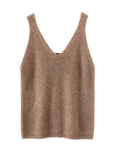 Pattern Type: Solid Material: Cashmere Decoration: NONE Gender: WOMEN Item Type: Camisoles & Tanks Size: M-XL Casual Seamless V-neck Camisole, Fitted Brown Camisole, Chic Seamless V-neck Camisole, Beige V-neck Camisole With Built-in Bra, Brown V-neck Camisole For Summer, Elegant Vest, Solid Tops, Cashmere, V Neck