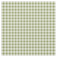 a green and white checkered table cloth