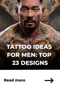 Tattoo Ideas for Men: Top 23 Designs Epic Tattoo Ideas, Full Neck Tattoos, Black And Grey Tattoos Sleeve, Armband Tattoos, Armband Tattoo Design