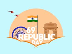 69th Republic Day - India designthursday india gate animation india flag independence day motion graphics flag animation republic day design team report bee Independence Day Post, Happy Sankranti, Earth Gif, Student Of The Month, Flag Animation, Festival Post, Republic Day India, India Gate