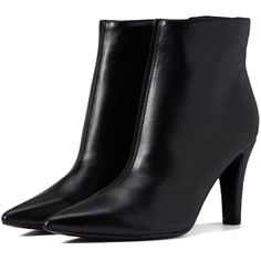 Nine West Cimmley Black Heeled Boots - New In Box Maintain Your Sleek And Sophisticated Style In The Chic Nine West Cimmley Booties. Inside Zipper Closure. Pointed Toe Silhouette. Covered Stiletto Heel. Textile Upper. Heel Height: 3 14 In Elegant Pointed Toe Booties With Stacked Heel, Elegant Booties With Stacked Heel And Pointed Toe, Formal Pointed Toe Booties With Stacked Heel, Elegant Pointed Toe Booties Medium Width, Elegant Medium Width Booties For Work, Chic Pointed Toe Booties For Work, Elegant Fall Booties With 4-inch Heel, Elegant Booties With Stacked Heel, Chic Medium Width Booties For Work