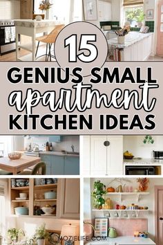 the top ten genius small apartment kitchen ideas