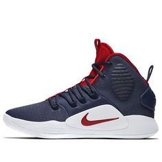 Shop Nike Hyperdunk X EP 'USA' AO7890-400 at KICKS CREW — your go-to for authentic, stylish sneakers. Whether for fashion, performance, or collection, find your perfect pair with us. Nike Hyperdunk, Perfect Sneakers, Usa Basketball, Nike Basketball Shoes, Nike Basketball, Fashion Performance, Basketball Teams, Midnight Navy, Stylish Sneakers