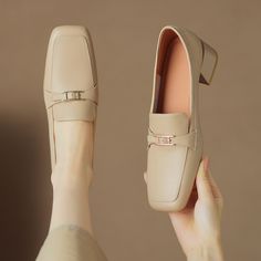 #Buckle #Loafers #WomenShoes Luxury Designer Square Toe Loafers, Luxury Loafers With Square Toe, Chic Style, Luxury Brown Square Toe Loafers, Luxury Slip-on Loafers With Square Toe, Luxury Buckle Closure Loafers For Semi-formal Occasions, Buckle Loafers, Block Heel Loafers, Loafers Shoes, Heeled Loafers