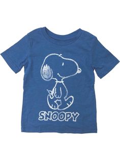 Peanuts Boys Blue Short Sleeve Snoopy Puppy Dog Tee Shirt T-Shirt He will love wearing this fun short sleeved blue Snoopy t-shirt! Boys sizes 60% cotton, 40% polyester Made in Indonesia Payment We accept PayPal as our payment method. Immediate payment is required. If you have any questions about payment, please feel free to contact our customer support team. Return Policy We have a no hassle return policy If you are unhappy with your purchase, please contact us within 14 days of receipt and let Snoopy Shirt Outfit, Blue Snoopy, Snoopy Tshirt, Peanuts Shirts Vintage, Playful Soft-washed Cotton T-shirt, Peanuts T Shirts, Snoopy Shirt, Snoopy T Shirt, Baby Snoopy