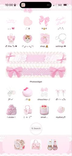 Kawaii Core Phone Layout, Chinese Phone Layout, Kawaii Phone Setup, Soft Pink Phone Theme, Girly Phone Theme, Cute Core Homescreen, Cutecore Homescreen Layout, Phone Themes Cute, Cutecore Iphone Layout