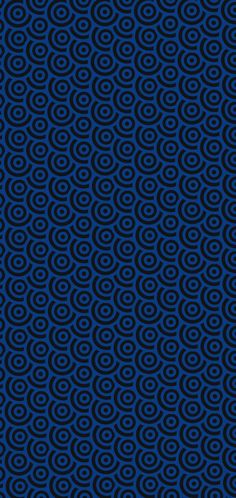 an abstract blue background with black circles