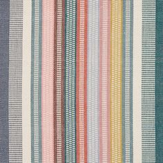 multicolored striped fabric with vertical stripes