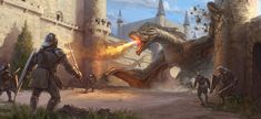 Artifact Art, Rider Art, Fantasy Concept, Dragon Knight, Game Of Thrones Art, Fire Art