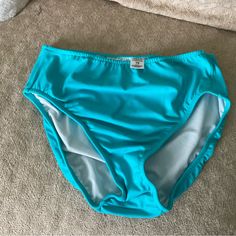 Never Worn Briefs Style Bikini Bottom From Venus Size 10. Please Message Me With Any Questions. Bikinis Venus, High Leg, Message Me, Briefs, Womens Swim, Color Blue, Swimming, Size 10, 10 Things