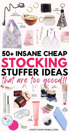 the top ten stocking stuff items that are too good for you to put in