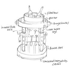 Luxury Champagne Trolley design for Heston | W3 Design Old Things, Bubbles