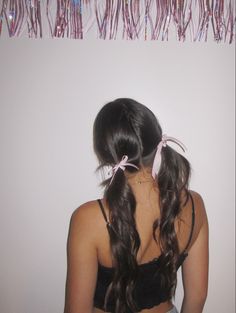 Hairstyles Pinterest, Two Ponytail Hairstyles, Guest Hairstyles, Tail Hairstyle, Fairy Hair, Pigtail Hairstyles, Hairstyles Women