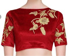 Brocade embroidered fully stitched designer blouse that can be paired with a saree or a lehenga skirt and dupatta **OCCASION: Party, Wedding, Reception, Ceremonial Product Highlight:- sleeve fabric : Banglori Silk garment type : stitched neck type : boat neck trims : none closure : hook & eye sleeves : Half occasion : festive wear blouse length (cms) : 14 color : As shown in the picture type : embroidered blouse work : embroidery Available Size:- 32, 36, 38, 40, 42,44 * Actual colors may var Designer Floral Embroidered Top For Diwali, Elegant Embroidered Top For Diwali, Diwali Semi-stitched Resham Embroidered Top, Unstitched Anarkali Top With Floral Embroidery, Resham Embroidered Top For Reception At Diwali, Festive Embroidered Top For Eid, Embroidered Tops With Traditional Drape For Reception, Embroidered Top With Traditional Drape For Reception, Zari Work Embroidered Top For Eid