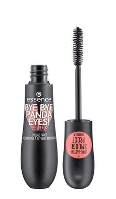 PRICES MAY VARY. SAY BYE BYE TO PANDA EYES! No more smudging or flaking here with this new essence tubing mascara. Get volumized and defined lashes without the mess! TUBING FORMULA: Unlike regular mascaras (which coat your lashes with pigment), tubing mascaras wrap each individual lash in water-resistant, tube-like enclosures. This means no smudging, flaking, or fading. REMOVES WITH WARM WATER: No makeup remover necessary! Instead of flaking or smudging throughout the day, these "tubes" slide of Bye Bye Panda Eyes, Essence Makeup, Panda Eyes, Tubing Mascara, Eye Mascara, Best Lashes, Mascara Lashes, Long Lashes, Waterproof Mascara