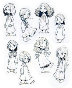 by Youssef Zamani Character Studies, Draw Comics, Character Drawings, Kid Character